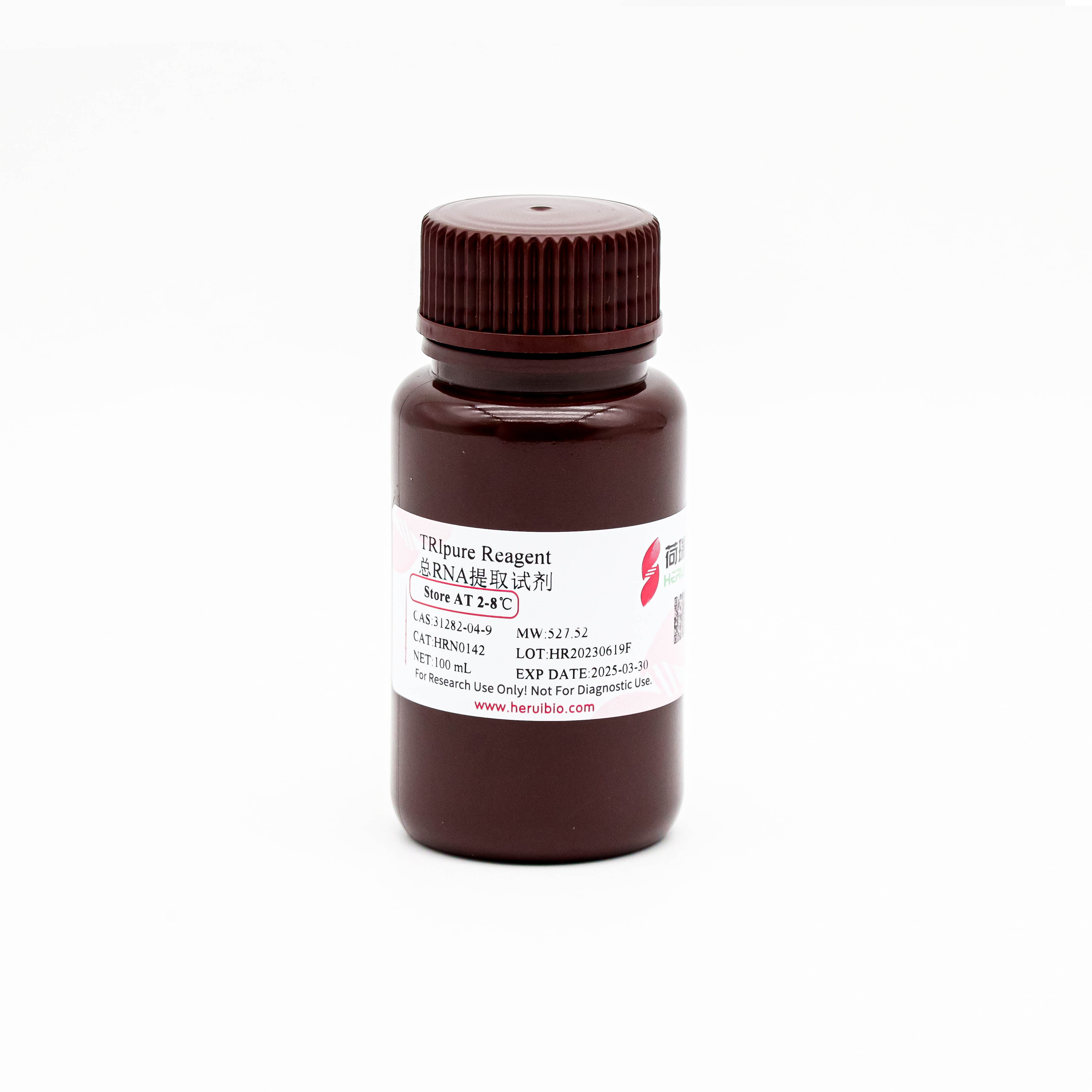 TRIpure Reagent 总RNA提取试剂（同TRIzol®）