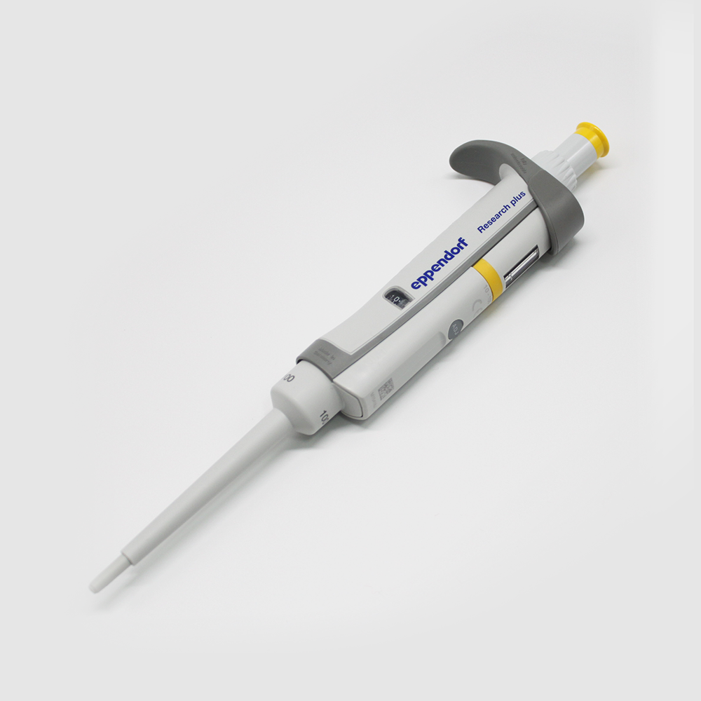 Eppendorf Research plus 10-100ul整支消毒单道移液器(白)